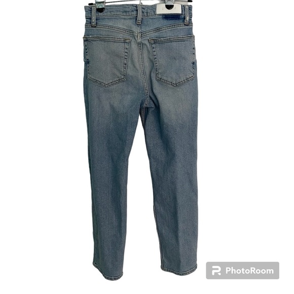 Re/Done Distressed 5-Pocket 5-Button Jeans Sz 27 Redone - Picture 2 of 8